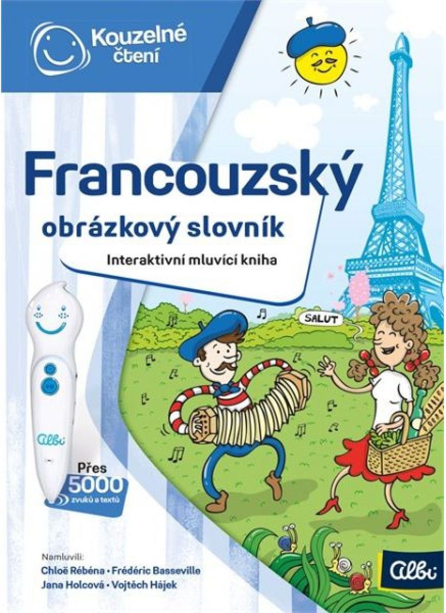 Albi Kouzelné čtení Kniha Francouzský obrázkový slovník - obrázek 1