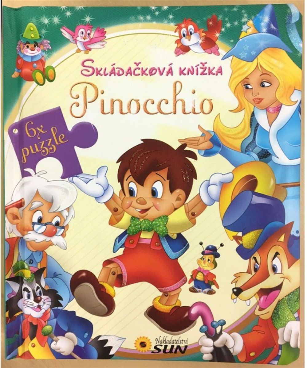 Sun Skládačková knížka Pinocchio - obrázek 1