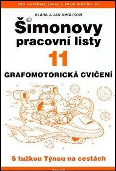 Šimonovy pracovní listy 11 - Grafomotorická cvičení - obrázek 1