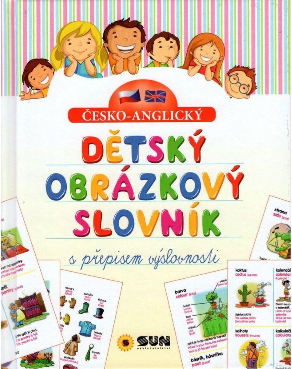 Sun ČJ-AJ Dětský obrázkový slovník s výslovností - obrázek 1