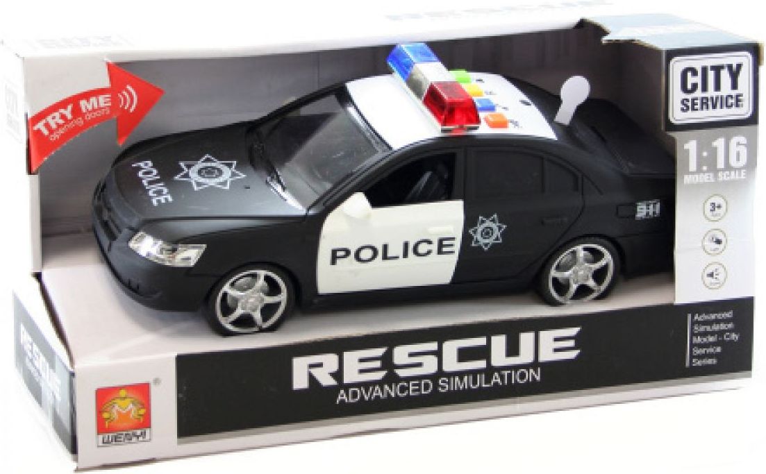 Policejní auto na baterie - obrázek 1