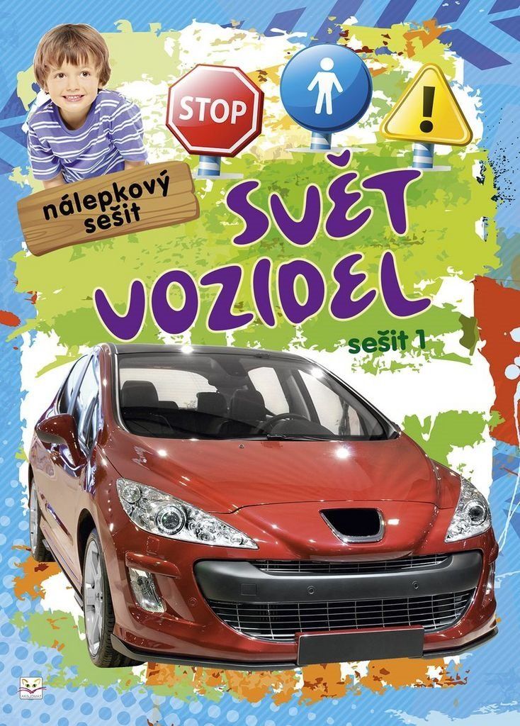 AKSJOMAT Nálepkový sešit Svět vozidel 1 - obrázek 1