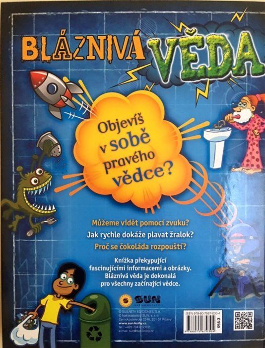 Kniha: Bláznivá věda, Nakladatelství SUN - obrázek 2
