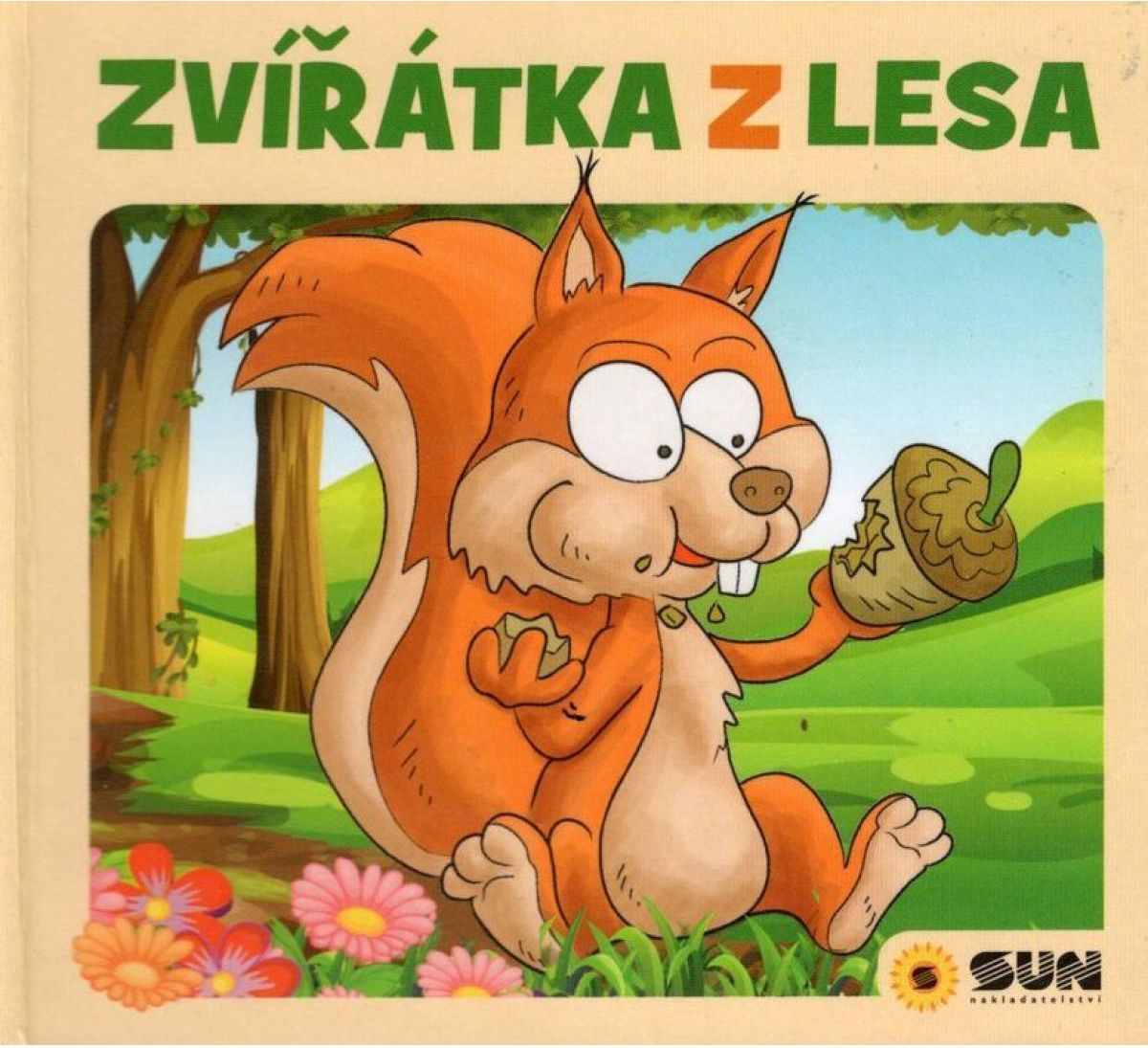 Sun Zvířátka z lesa leporelo - obrázek 1