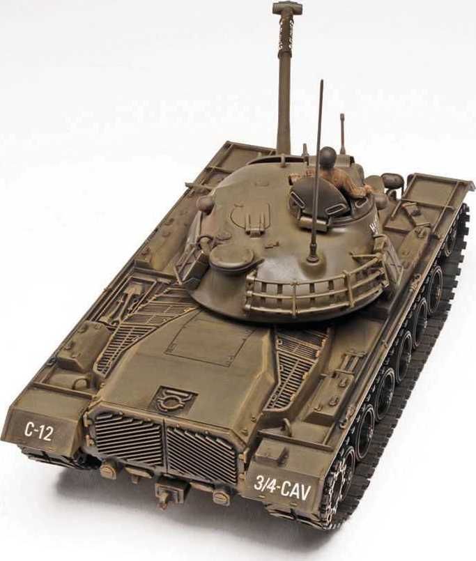 Plastic ModelKit MONOGRAM tank 7853 - M-48 A2 Patton Tank (1:35) - obrázek 3