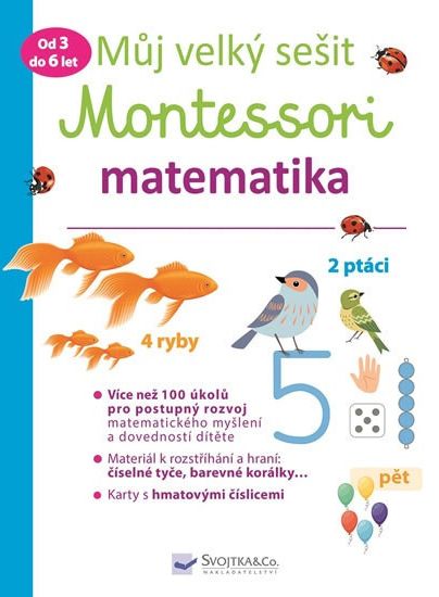 Můj velký sešit Montessori matematika - obrázek 1