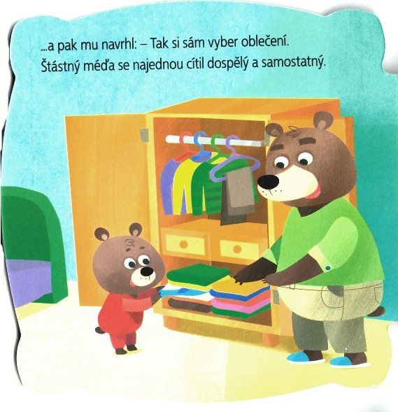 AKSJOMAT Malý méďa - Nechce se oblékat - obrázek 2