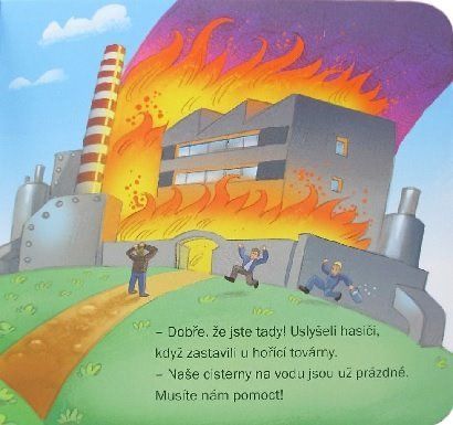 AKSJOMAT Knížka malého chlapce Hasičské vozidlo - obrázek 2