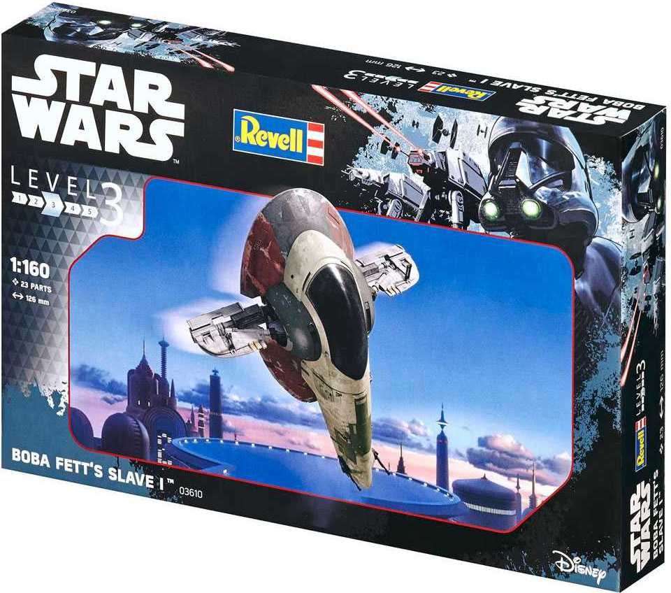 REVELL Plastic ModelKit SW 03610 - Boba Fett´s Slave I (1:160) - obrázek 3