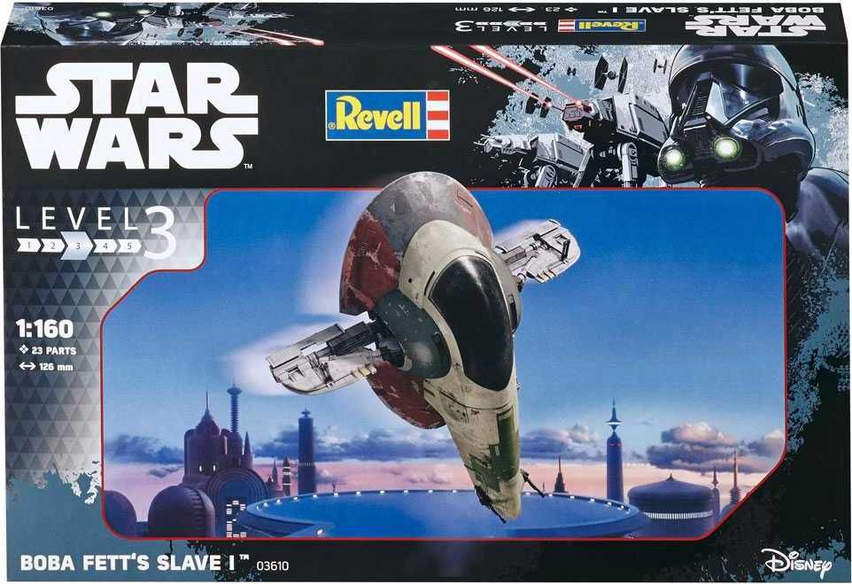 REVELL Plastic ModelKit SW 03610 - Boba Fett´s Slave I (1:160) - obrázek 5