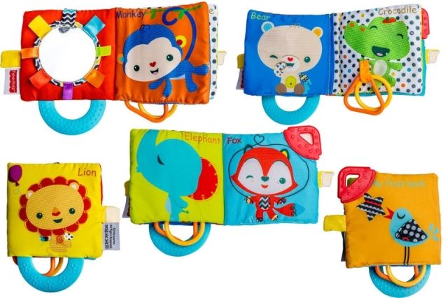 Fisher Price Dětská knížka aktivit - obrázek 1
