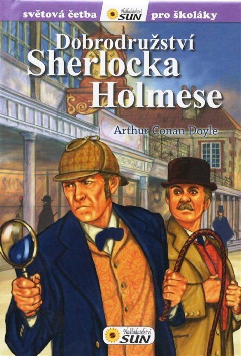 Kniha: Světová četba pro školáky: Dobrodružství Sherlocka Holmese, Nakladatelství SUN - obrázek 1
