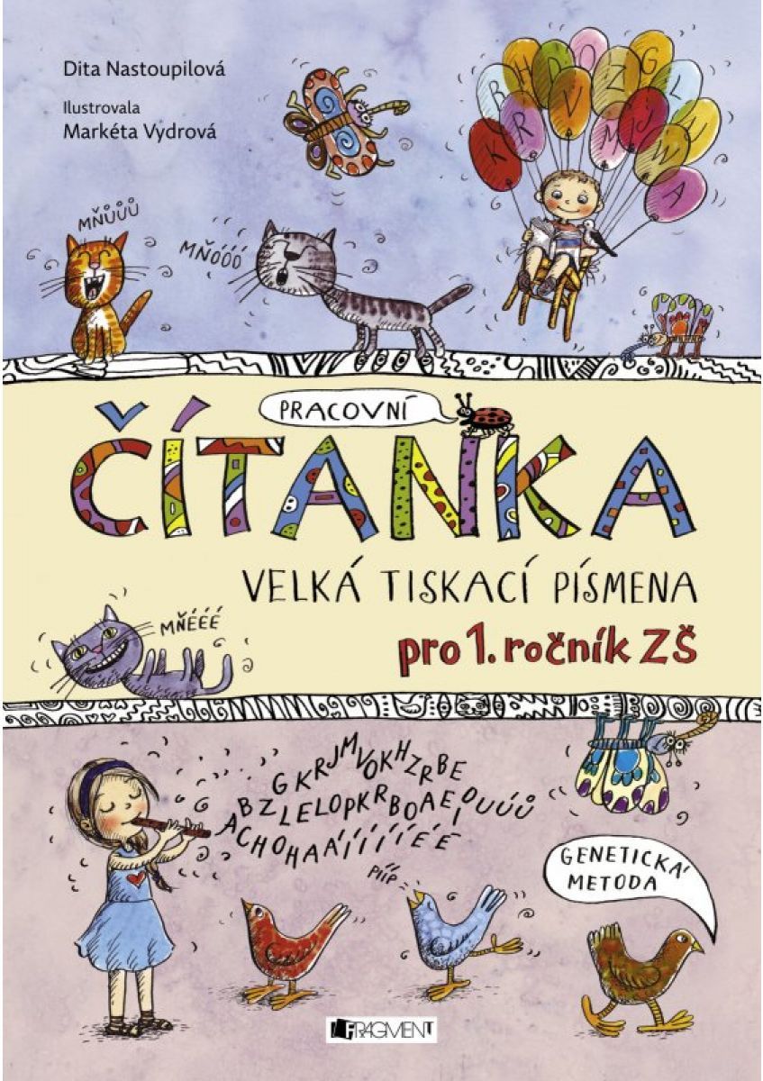 Fragment Čítanka velká tiskací písmena - obrázek 1