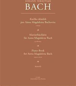 Knížka skladeb pro Annu Magdalenu Bachovou - Johann Sebastian Bach - obrázek 1