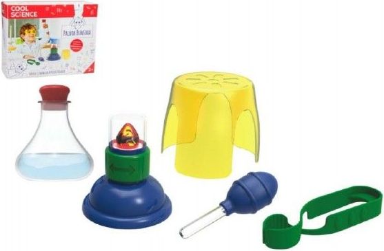 Teddies Cool Science Bunsenův hořák s příslušenstvím plast na baterie se světlem - obrázek 1