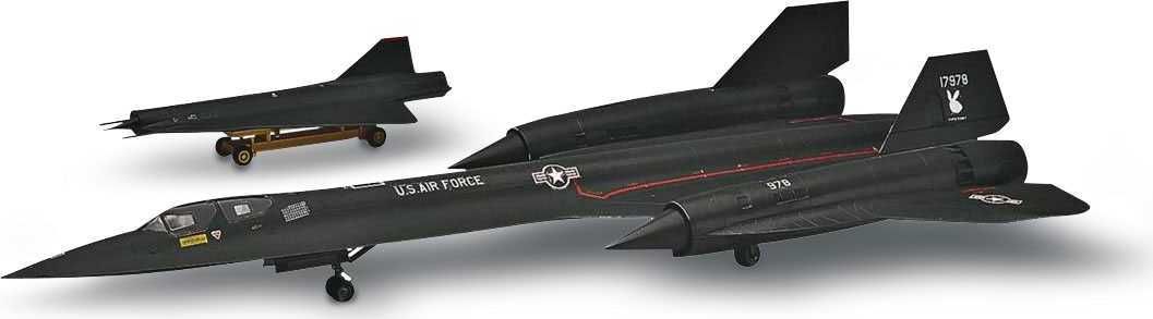 Plastic ModelKit MONOGRAM letadlo 5810 - SR-71A Blackbird® (1:72) - obrázek 1