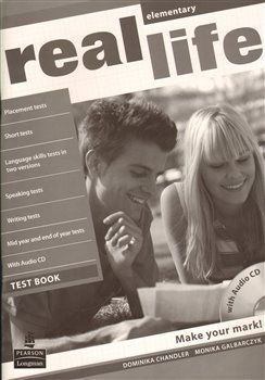 Real Life Elementary Test book + CD - S. Cunningham, P. Moor, Martyn Hobbs, J. Keddle - obrázek 1