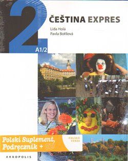 Čeština expres 2 (A1/2) – polsky + CD - Lída Holá, Pavla Bořilová - obrázek 1