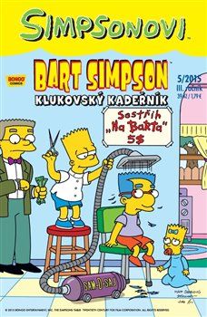 Bart Simpson 5/2015: Klukovský kadeřník - Matt Groening - obrázek 1