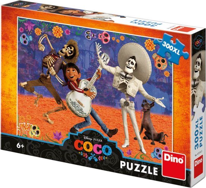DINO Puzzle Coco: Splněný sen XL 300 dílků - obrázek 1
