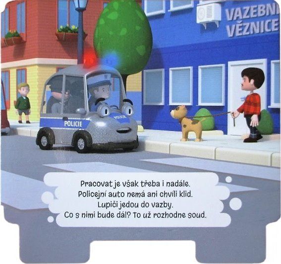 AKSJOMAT Historky pro malého kluka - Policejní vozidlo - obrázek 2