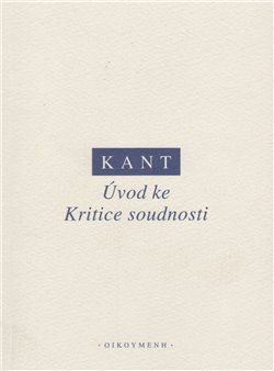 Úvod ke kritice soudnosti - Immanuel Kant - obrázek 1