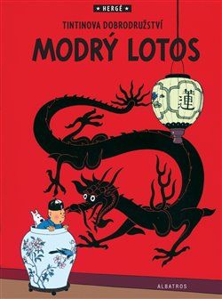 Tintin 5 - Modrý lotos - Hergé - obrázek 1