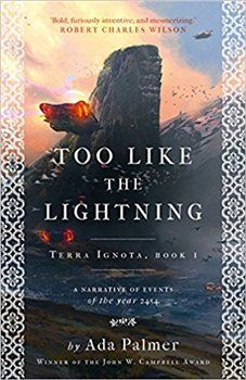 Too Like the Lightning (Terra Ignota 1) - Ada Palmer - obrázek 1