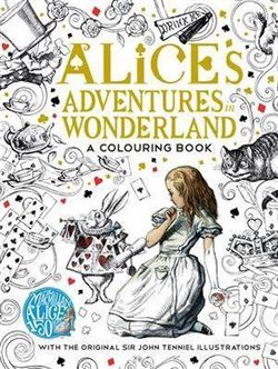 Alice´s Adventures in Wonderland a colouring book - Caroll Lewis - obrázek 1