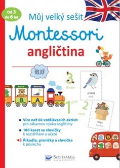 Můj velký sešit Montessori - angličtina - 3 až 6 let - Lydie Barusseau - obrázek 1