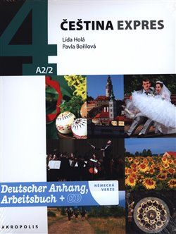 Čeština expres 4 A2/2 - německá verze + CD - Pavla Bořilová, Lída Holá - obrázek 1