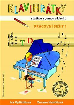 Klavihrátky - s tužkou a gumou u klavíru - Iva Oplištilová, Zuzana Hančilová - obrázek 1