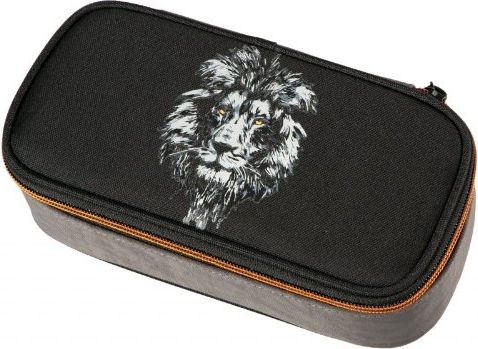 Studentský školní batoh Lev 2 dílný set - FAME Lion Black - obrázek 4