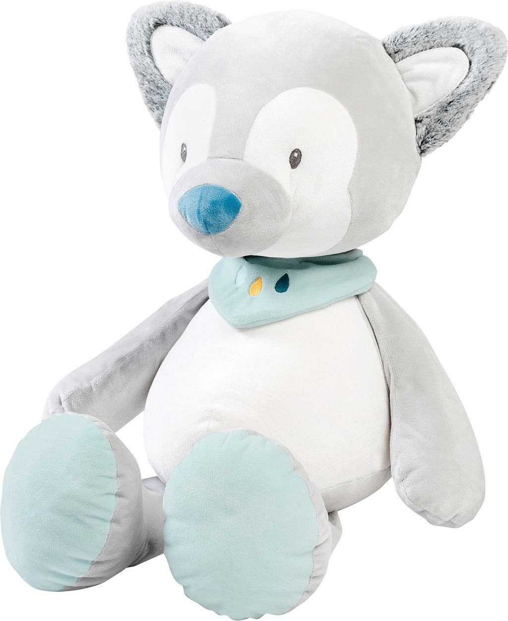NATTOU Hračka plyšová vlk Tiloo (75 cm) Tim&Tiloo - obrázek 1