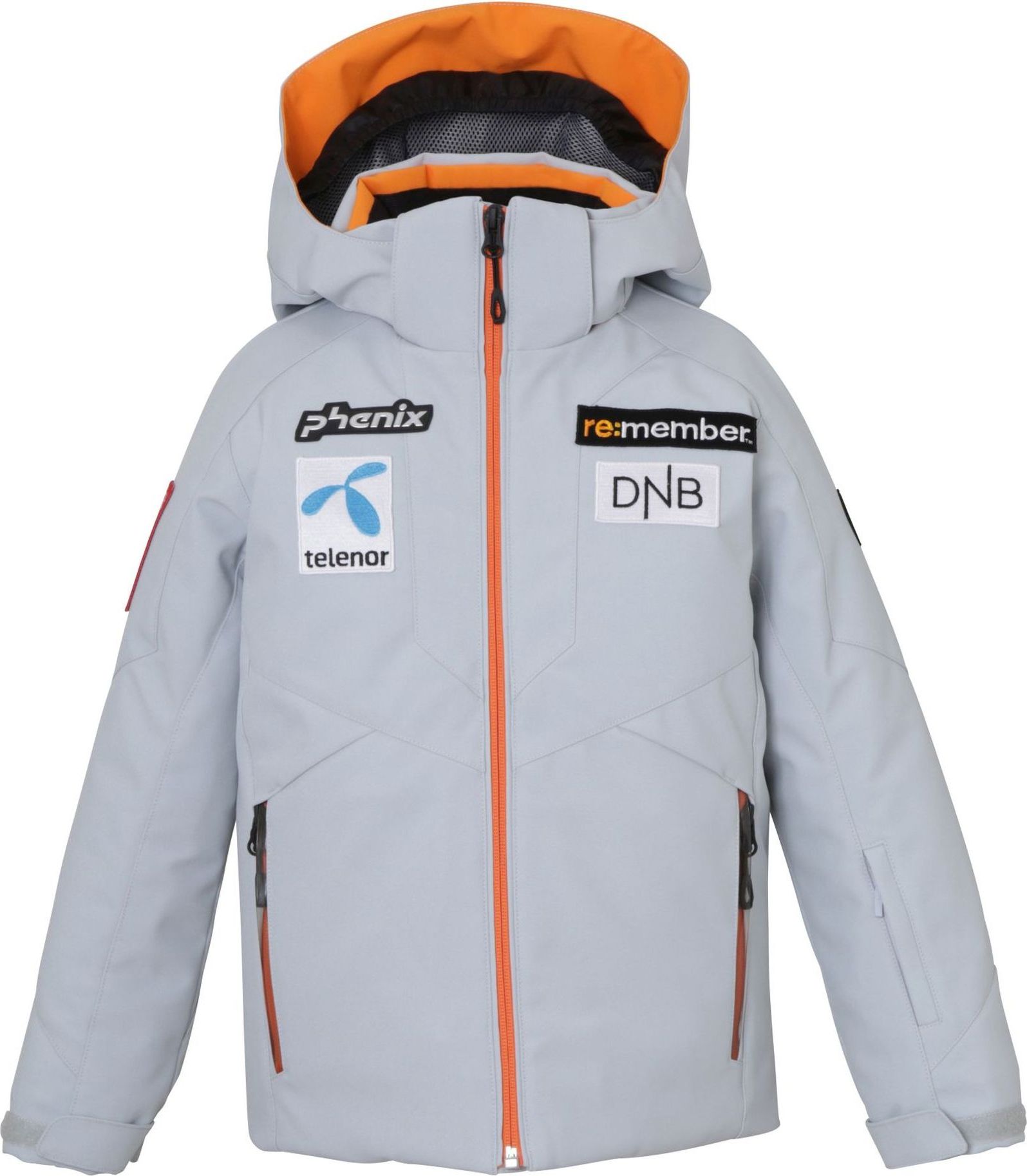 Phenix Norway Alpine Team Kids Jacket - silver1 105-125 - obrázek 1
