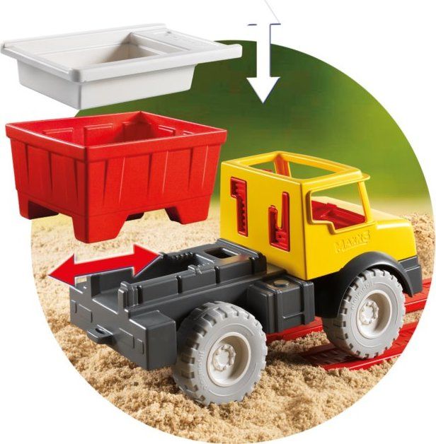 PLAYMOBIL Sklápěč 9142 - obrázek 3