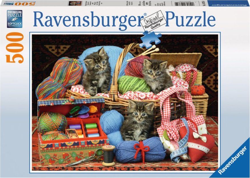 RAVENSBURGER Puzzle Pletařské potěšení 500 dílků - obrázek 2