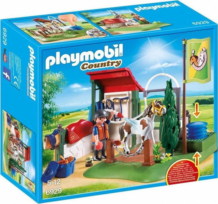 PLAYMOBIL Mycí box pro koně 6929 - obrázek 1