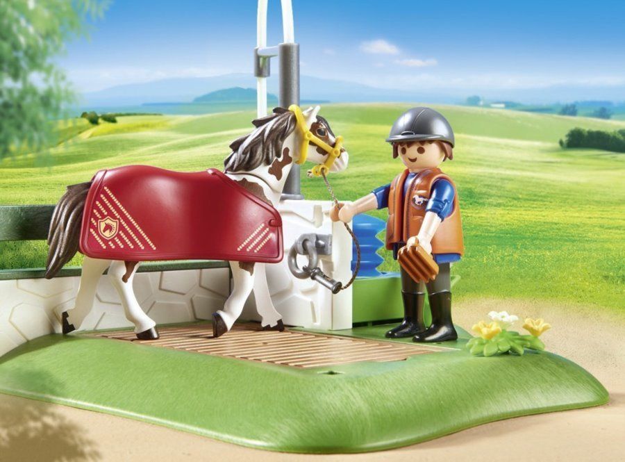 PLAYMOBIL Mycí box pro koně 6929 - obrázek 3