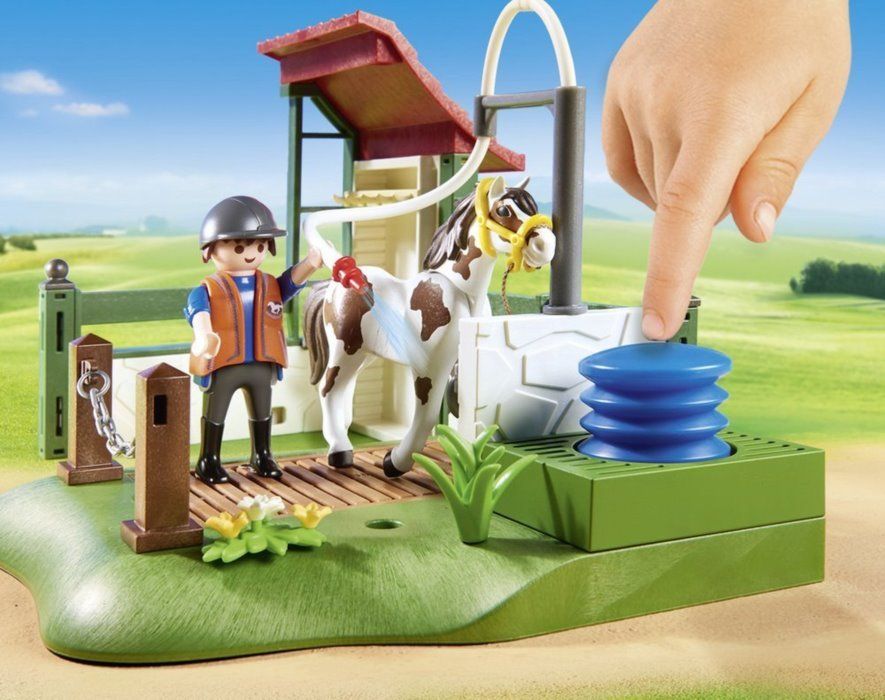 PLAYMOBIL Mycí box pro koně 6929 - obrázek 4
