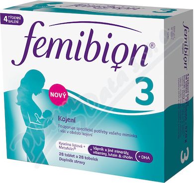 Femibion 3 Kojení tbl.28 + tob.28 - obrázek 1