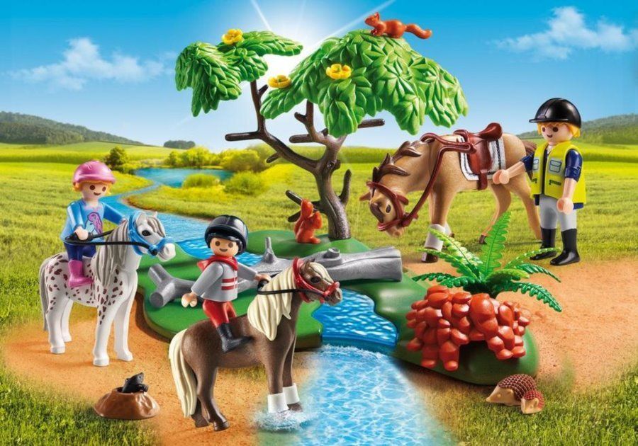 PLAYMOBIL Vyjížďka na koních 6947 - obrázek 1