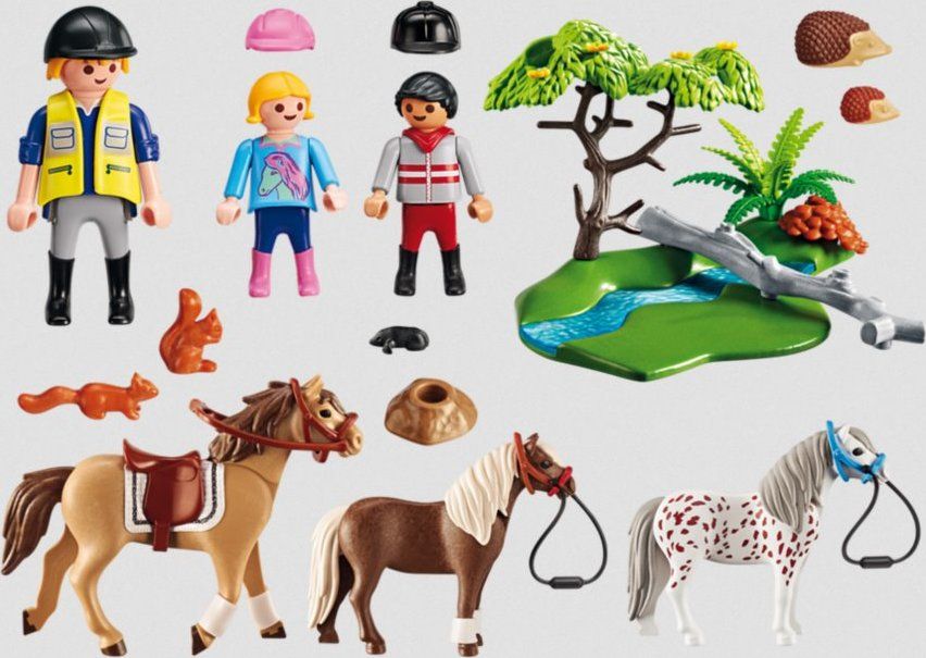 PLAYMOBIL Vyjížďka na koních 6947 - obrázek 4