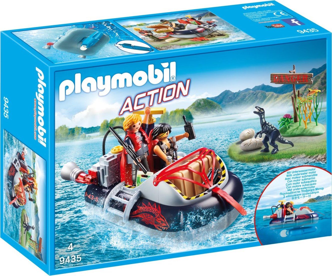 PLAYMOBIL Vznášedlo s podvodním motorem 9435 - obrázek 1