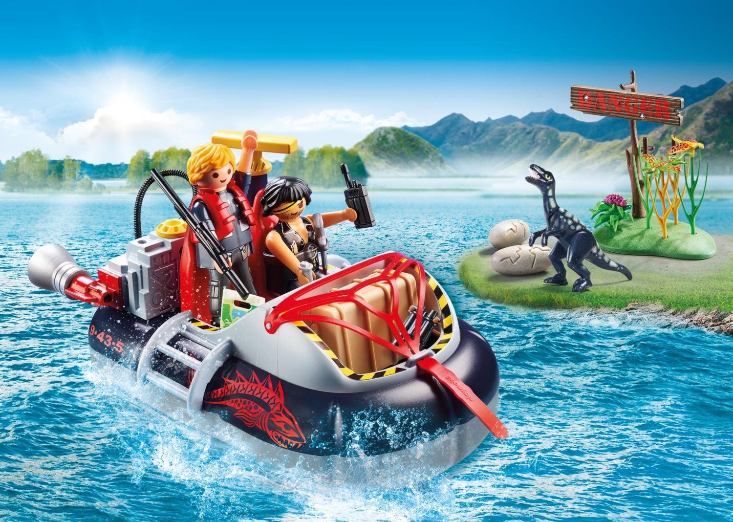 PLAYMOBIL Vznášedlo s podvodním motorem 9435 - obrázek 2