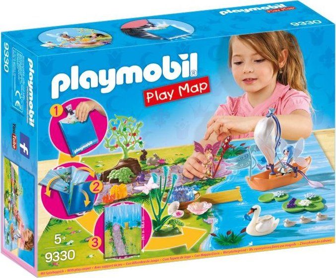 PLAYMOBIL Play Map Vílí zahrada 9330 - obrázek 1