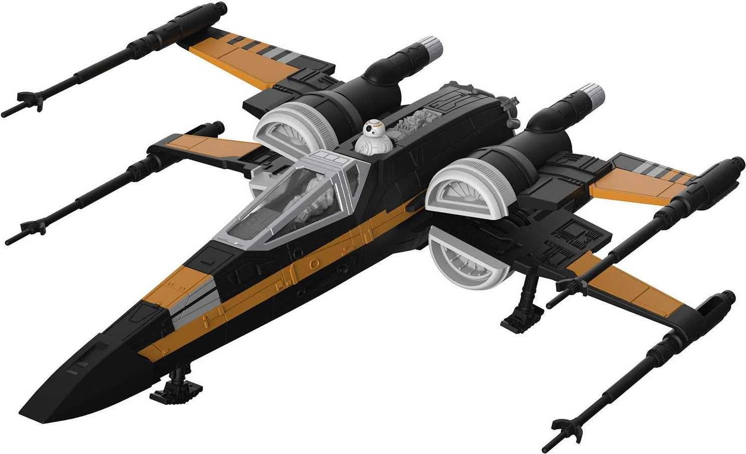 REVELL Build & Play SW 06777 - Poe's Boosted X-wing Fighter (zvukové efekty) (1:78) - obrázek 4