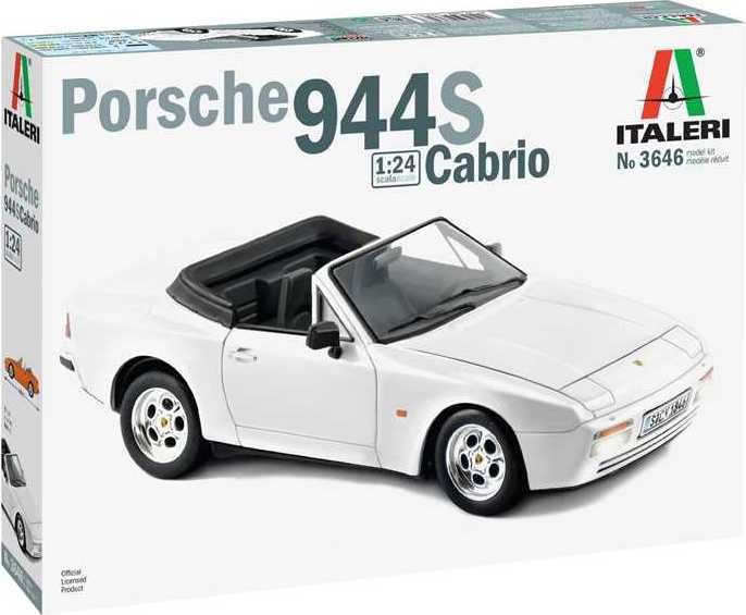 ITALERI Model Kit auto 3646 - Porsche 944 S Cabrio (1:24) - obrázek 1