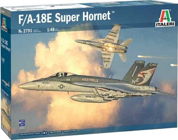 ITALERI Model Kit letadlo 2791 - F/A-18 E SUPER HORNET (1:48) - obrázek 1