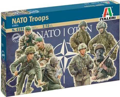 ITALERI Model Kit figurky 6191 - NATO TROOPS (1980s) (1:72) - obrázek 1